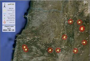 حزب الله پایگاه‌ها و مراکز نظامی اسرائیل را هدف قرار داد