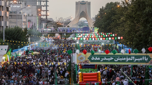 خیابان‌هایی که از جشن عید غدیر در تهران میزبانی می‌کنند